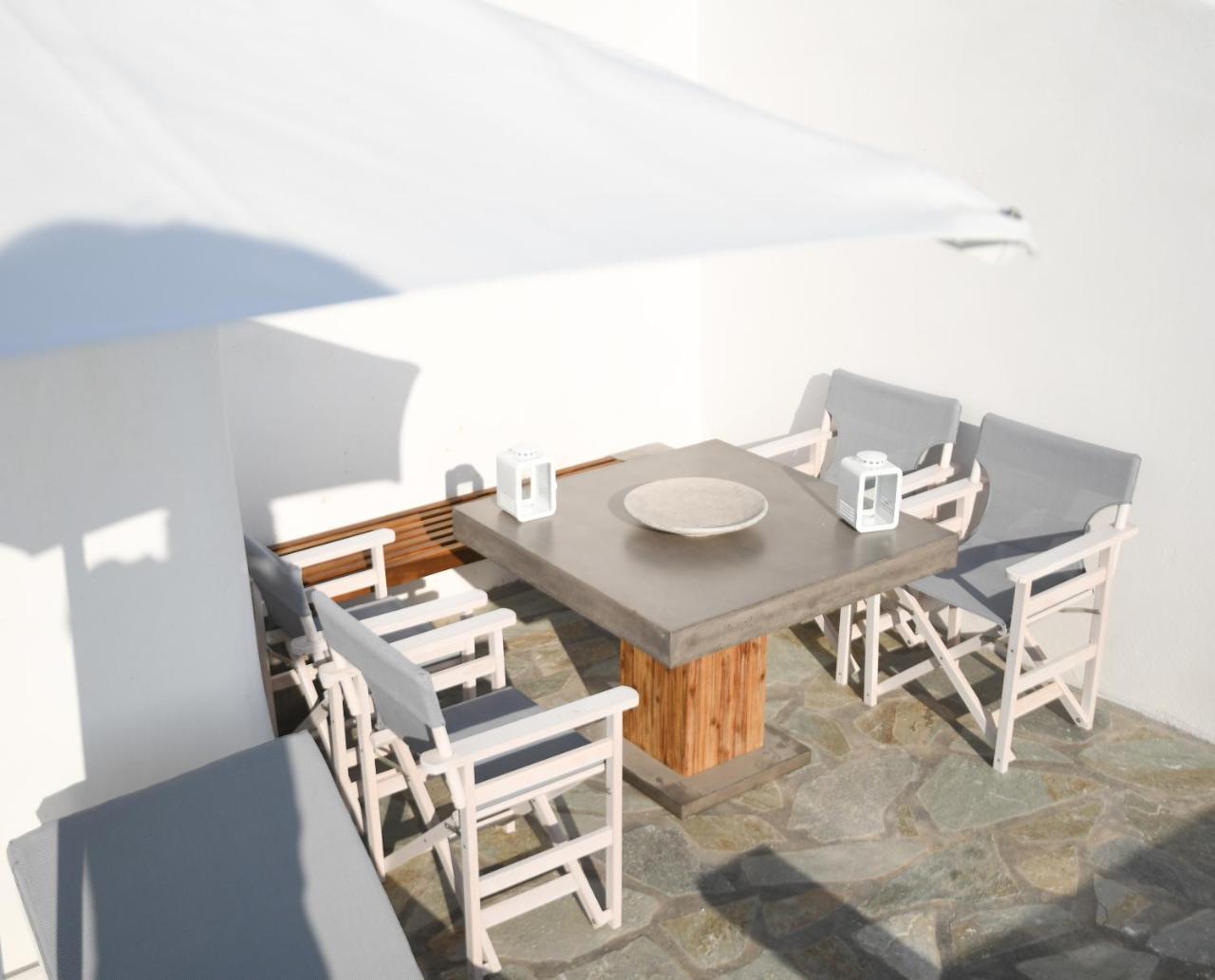 Mykonostimo Luxury Villas And Apartments ออร์นอส ภายนอก รูปภาพ