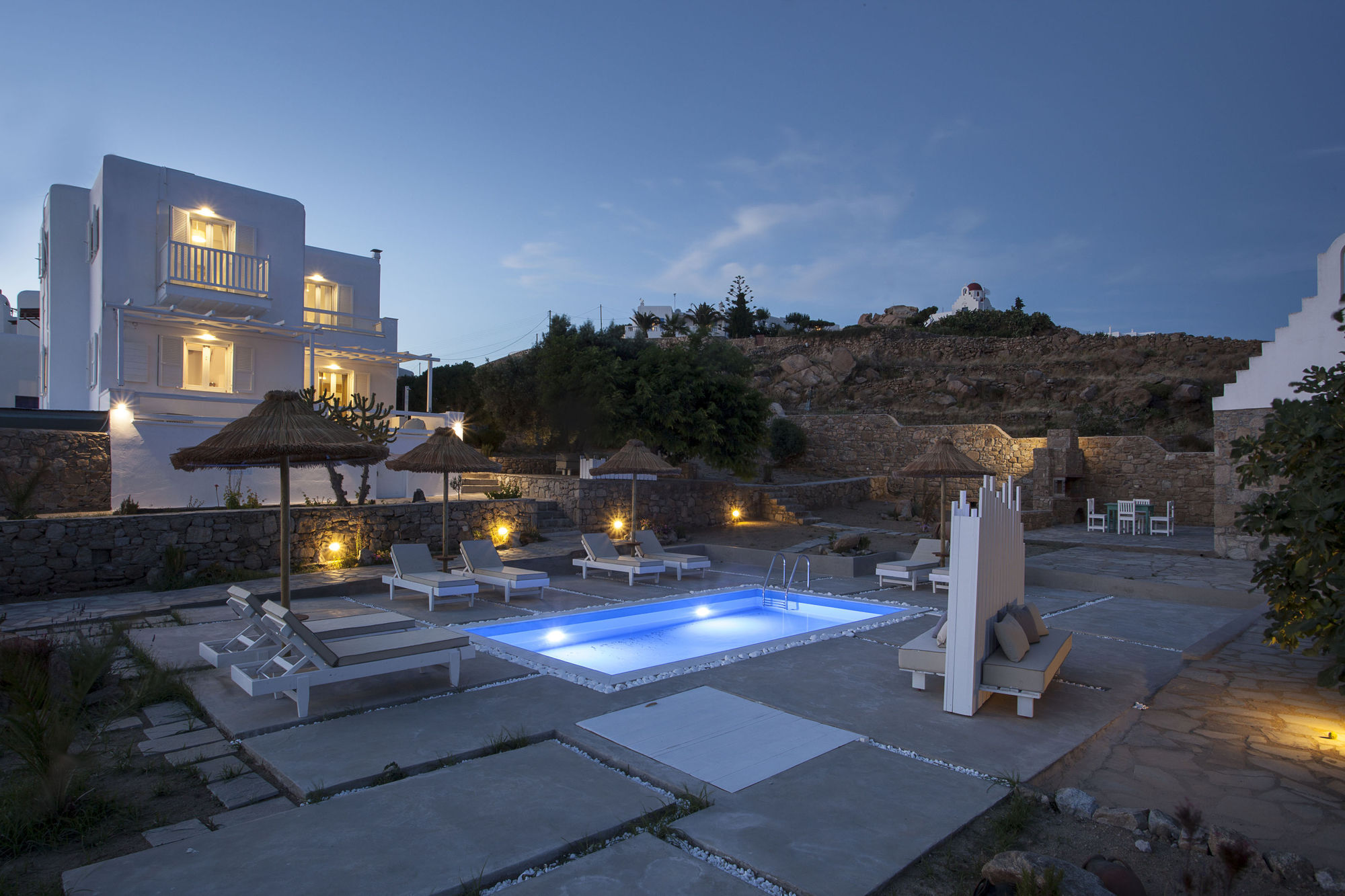 Mykonostimo Luxury Villas And Apartments ออร์นอส ภายนอก รูปภาพ